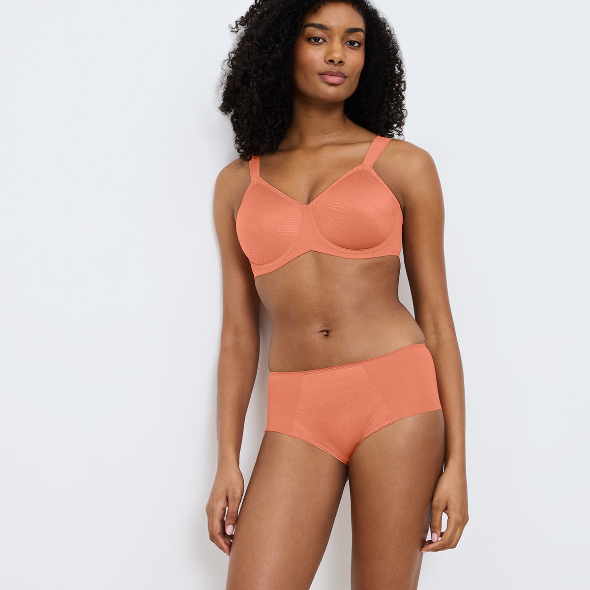 Triumph Essential Minimizer hipster trusse, orange - 10219754 - 7791 - Apricot Brandy