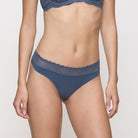 Triumph Feel Of Modal g-streng, blå - 10219764 - 00XX - Cloudy Blue