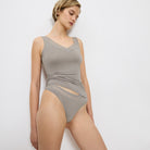 Triumph Feel Of Modal g-streng, grå - 10219764 - 7816 - Silent Grey