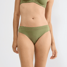 Triumph Feel Of Modal g-streng, grøn - 10219764 - 7855 - Olive Gold