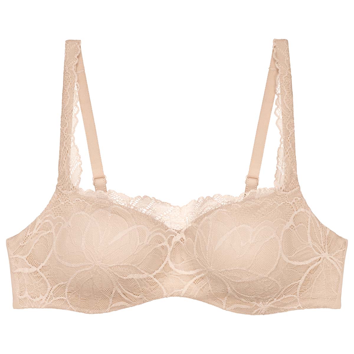 Triumph Body Make-Up Illusion Lace balconette BH, beige - 10219845 - 00NZ - Nude Beige