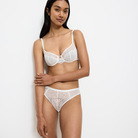Triumph Delightful Spotlight W BH med bøjle, hvid - 10219854 - 00GZ - Silk White