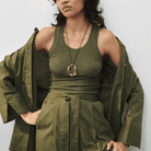 Triumph Beauty Layers top, grøn - 10221176 - 00MM - Sage Green