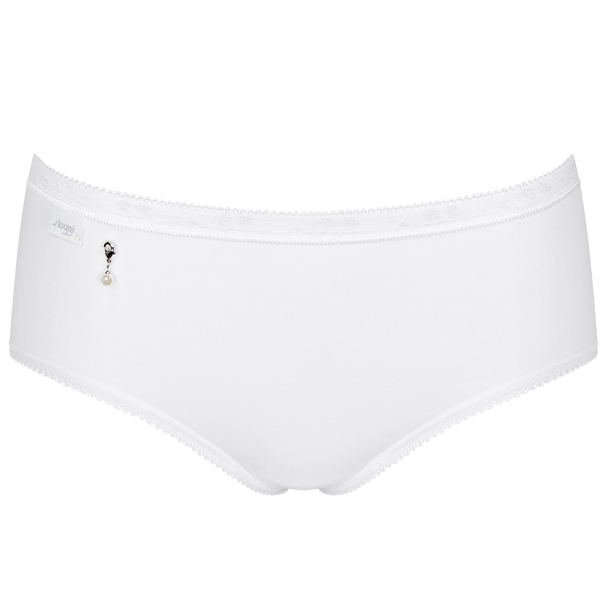 Sloggi Basic H Pearl 3-Pack midi trusse, hvid - 10221623 - 0003 - White