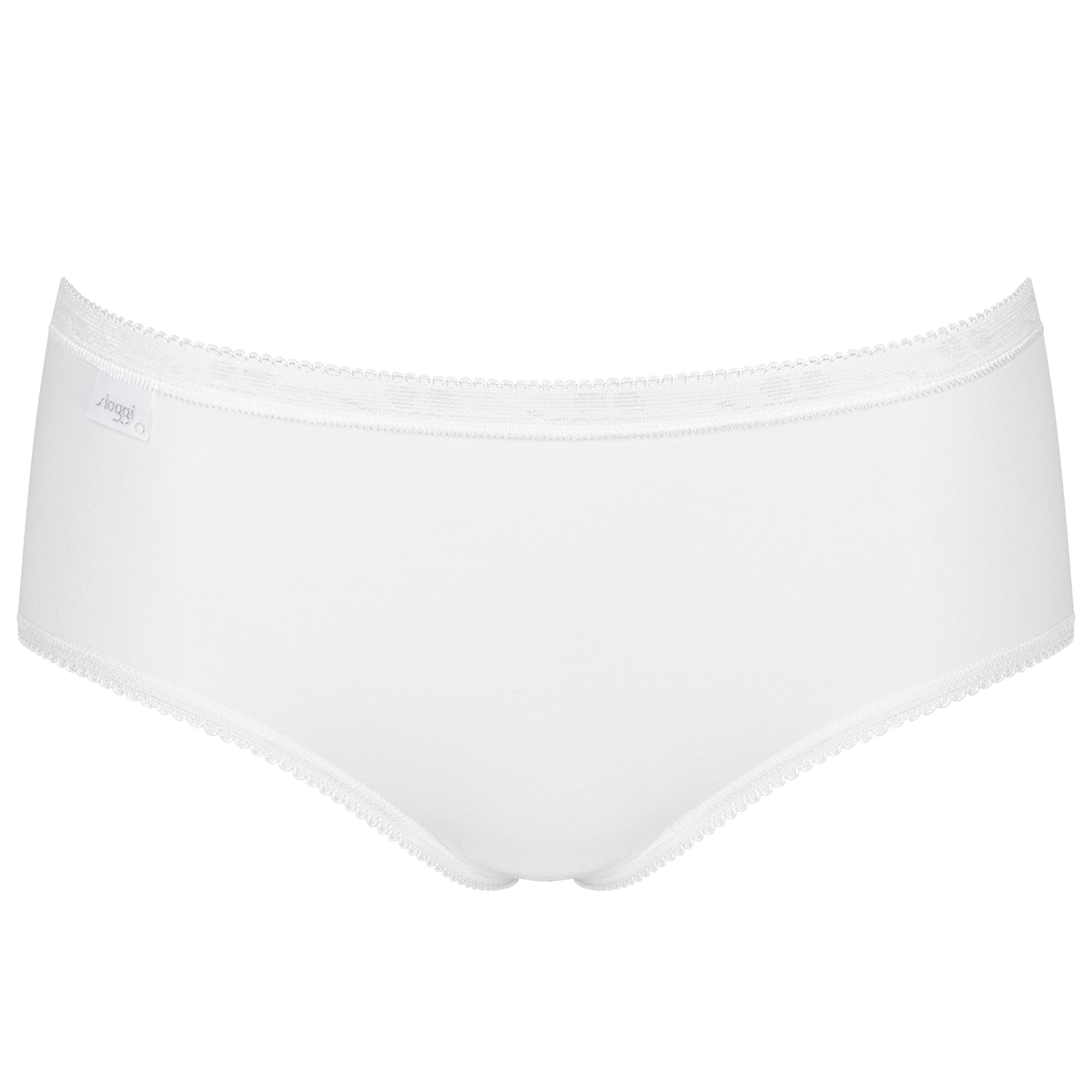 Sloggi Basic H Pearl 3-Pack midi trusse, hvid - 10221623 - 0003 - White