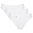 Sloggi Basic H Pearl 3-Pack tai trusse, hvid - 10221622 - 0003 - White