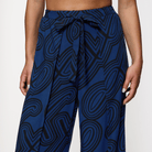 Triumph Beach MyWear Pareo bukser, blå - 10222189 - M008 - Blue - Dark Combination