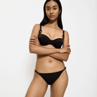 Triumph Midnight Rio tanga bikinitrusse, sort - 10222211 - 0004 - Black