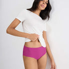 Triumph Pretty Micro maxi trusse, pink - 10222227 - 1590 - Plum Fusion