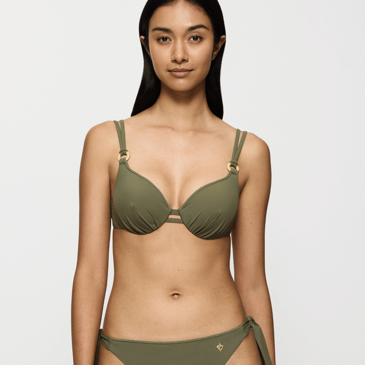 Triumph Summer Twist WP bikini top med bøjle, grøn - 10222228 - 00MM - Sage Green