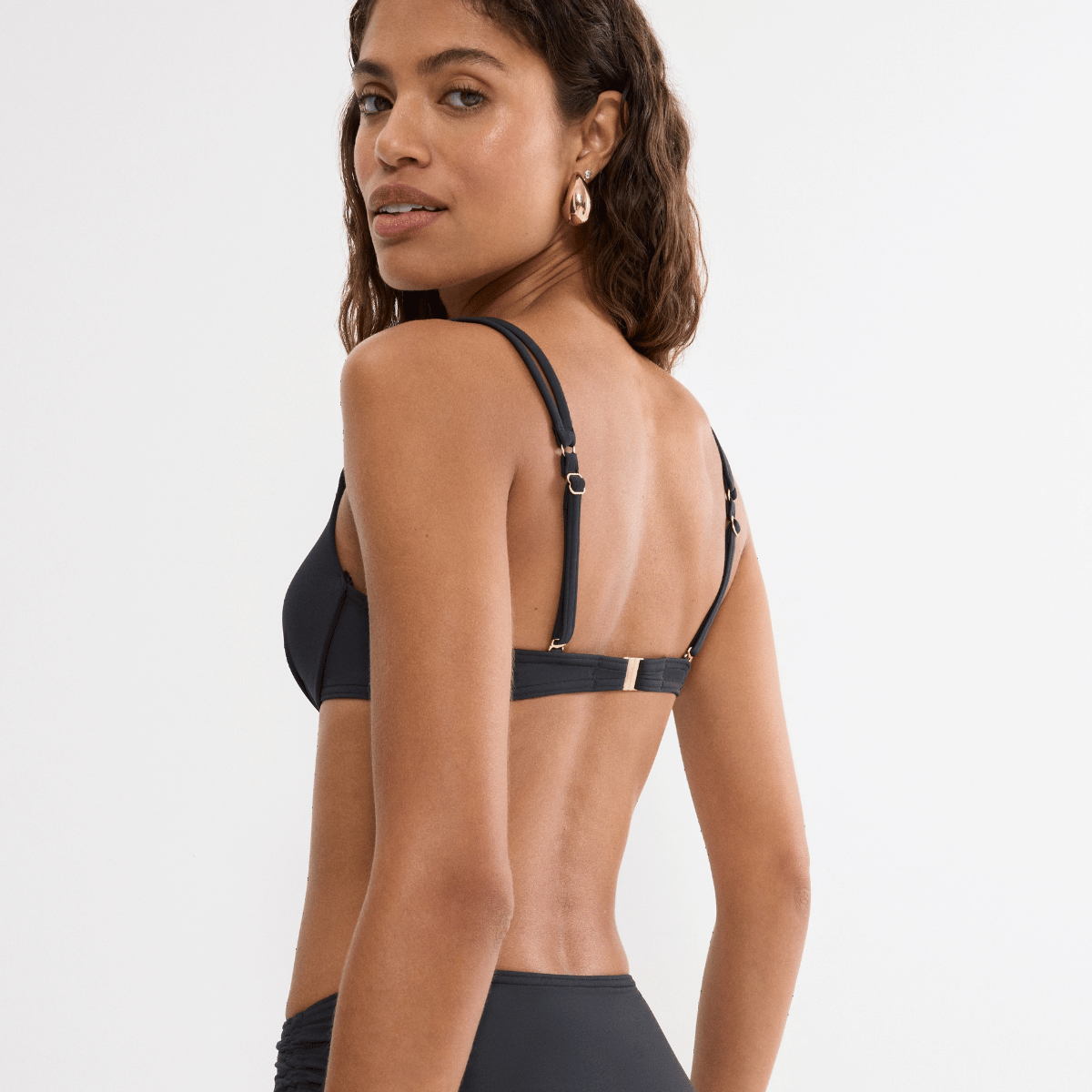 Triumph Summer Twist WP bikini top med bøjle, sort - 10222228 - 0240 - Black