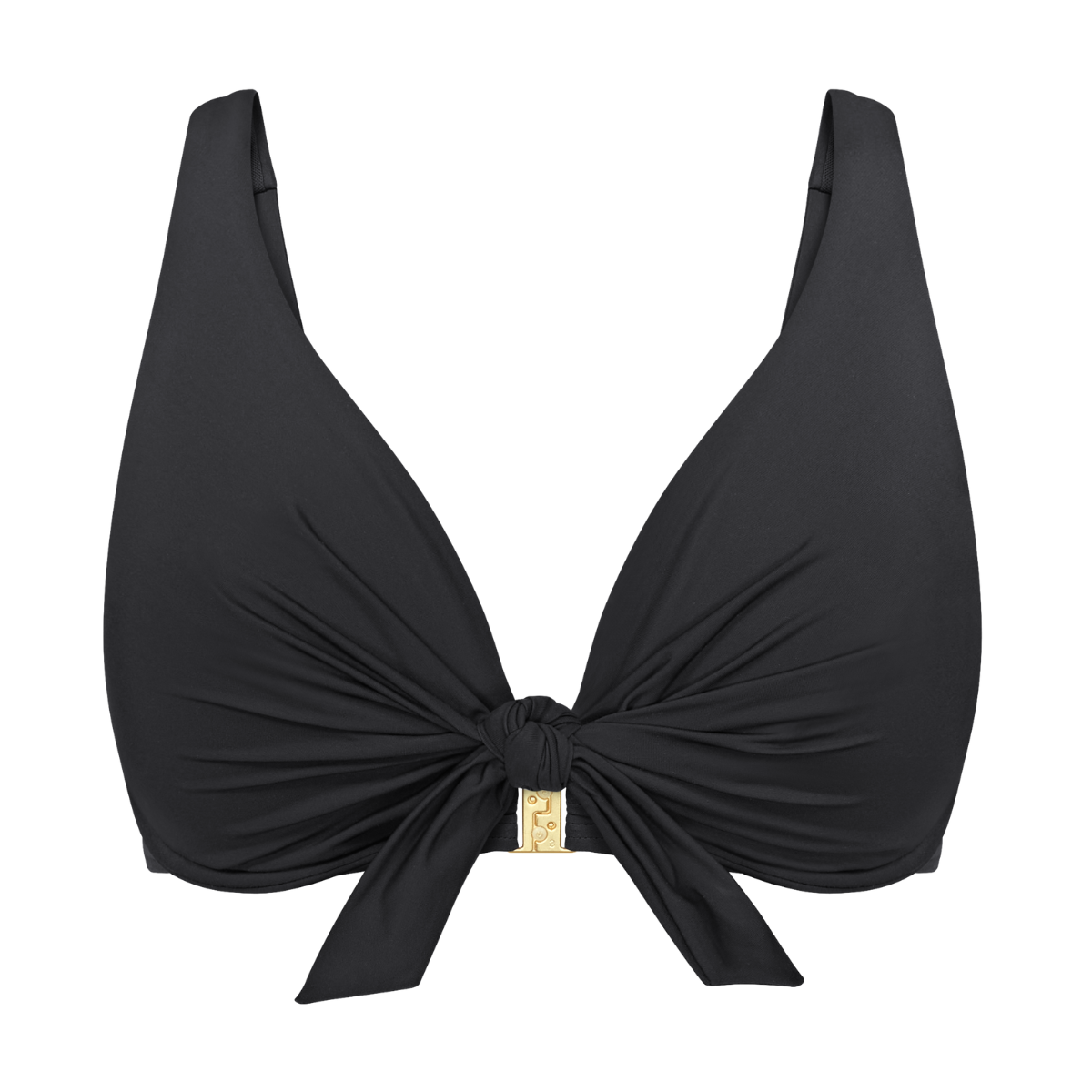 Triumph Summer Twist W bikini top med bøjle, sort - 10222235 - 0004 - Black