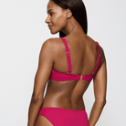 Triumph Summer Twist W bikini top med bøjle, pink - 10222235 - 00NW - Berry