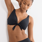 Triumph Summer Twist W bikini top med bøjle, sort - 10222235 - 0240 - Black