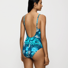 Triumph Summer Fleur badedragt uden bøjle, multi - 10222302 - M025 - Turquoise-Dark Combination