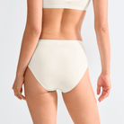 Sloggi Go Daily Cotton 3-Pack midi trusse, hvid - 10222325 - 00GZ - Silk White