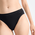 Sloggi Go Daily Cotton 3-Pack tai trusse, sort - 10222331 - 0004 - Black