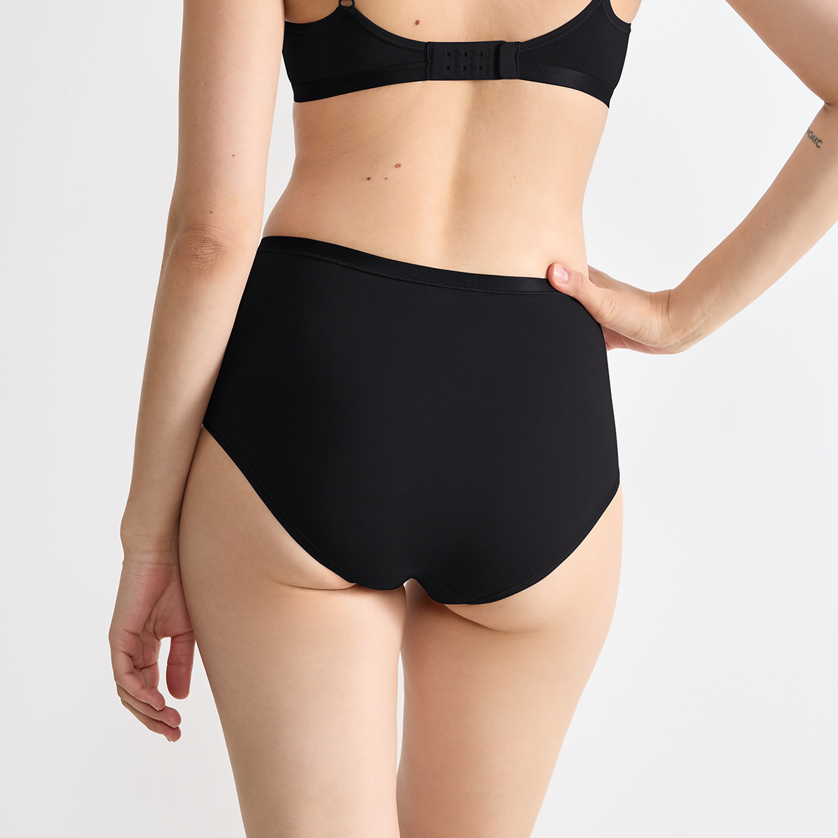 Sloggi Go Daily Cotton 3-Pack maxi trusse, sort - 10222332 - 0004 - Black