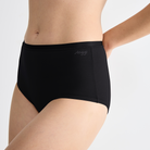 Sloggi Go Daily Cotton 3-Pack maxi trusse, sort - 10222332 - 0004 - Black