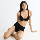 Sloggi Go Daily maxi trusse, sort - 10222335 - 0004 - Black