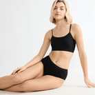 Sloggi Go Daily midi trusse, sort - 10222345 - 0004 - Black
