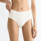 Sloggi Go Daily midi trusse, hvid - 10222345 - 00GZ - Silk White