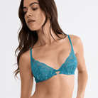 Triumph Crazy Stupid Love W BH med bøjle, blå - 10222352 - 1802 - Arizona Blue
