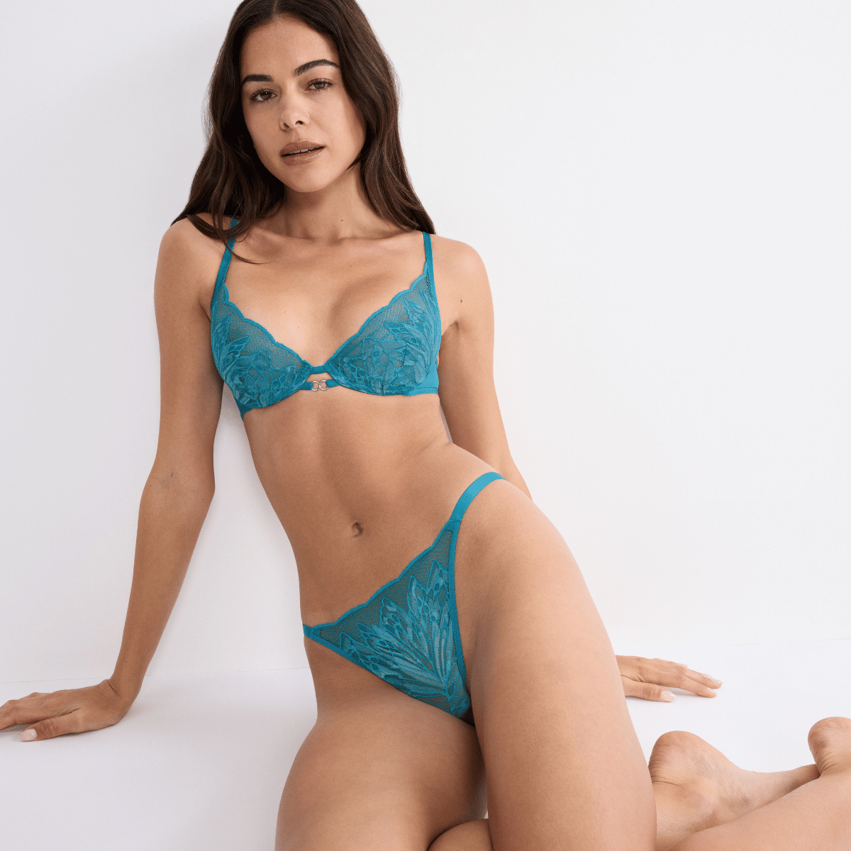 Triumph Crazy Stupid Love W BH med bøjle, blå - 10222352 - 1802 - Arizona Blue