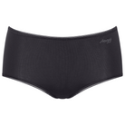Sloggi Pure Comfort 2-Pack midi trusse, sort - 10222357 - 0004 - Black
