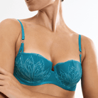 Triumph Crazy Stupid Love WHP BH med bøjle, blå - 10222359 - 1802 - Arizona Blue