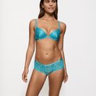 Triumph Crazy Stupid Love hipster trusse, turkis - 10222367 - 1605 - Ocean Blue
