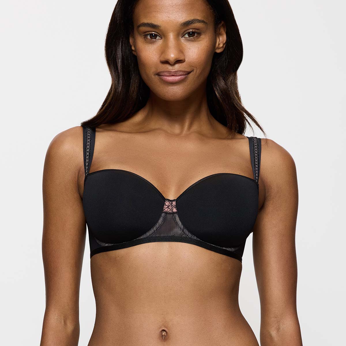 Triumph Palina Cosmic Heartbeat WHP BH med bøjle, sort - 10222463 - 0004 - Black