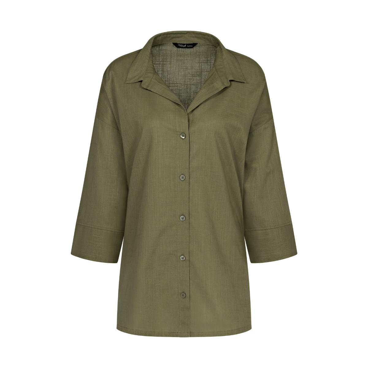 Triumph Summer Wear Boyfriend skjorte, grøn - 10222569 - 00MM - Sage Green