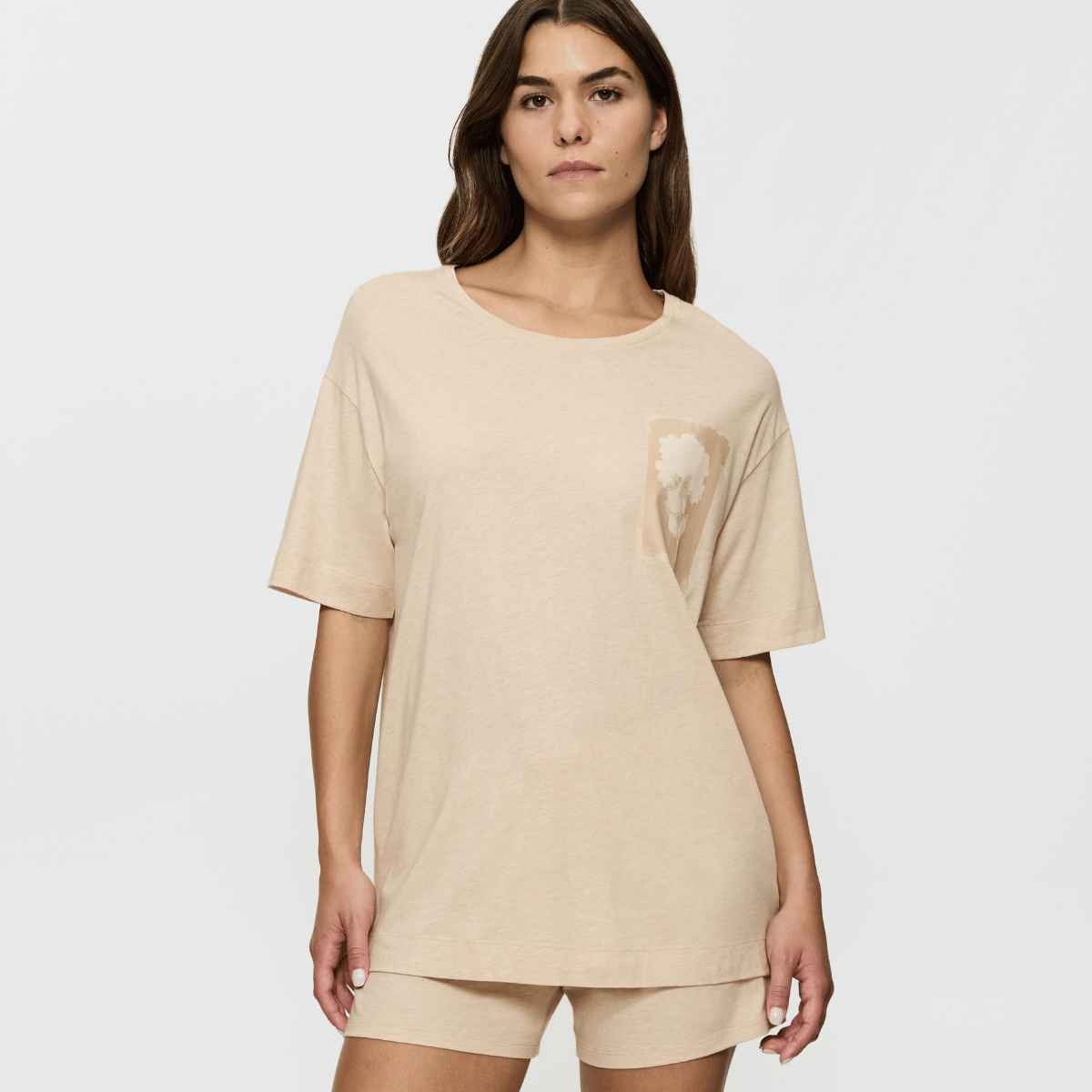 Triumph Endless Comfort pyjamas, beige - 10222572 - M001 - Skin