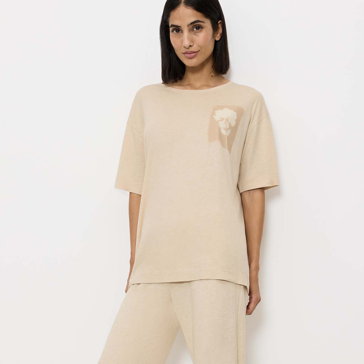 Triumph Endless Comfort pyjamas, beige - 10222620 - M001 - Skin
