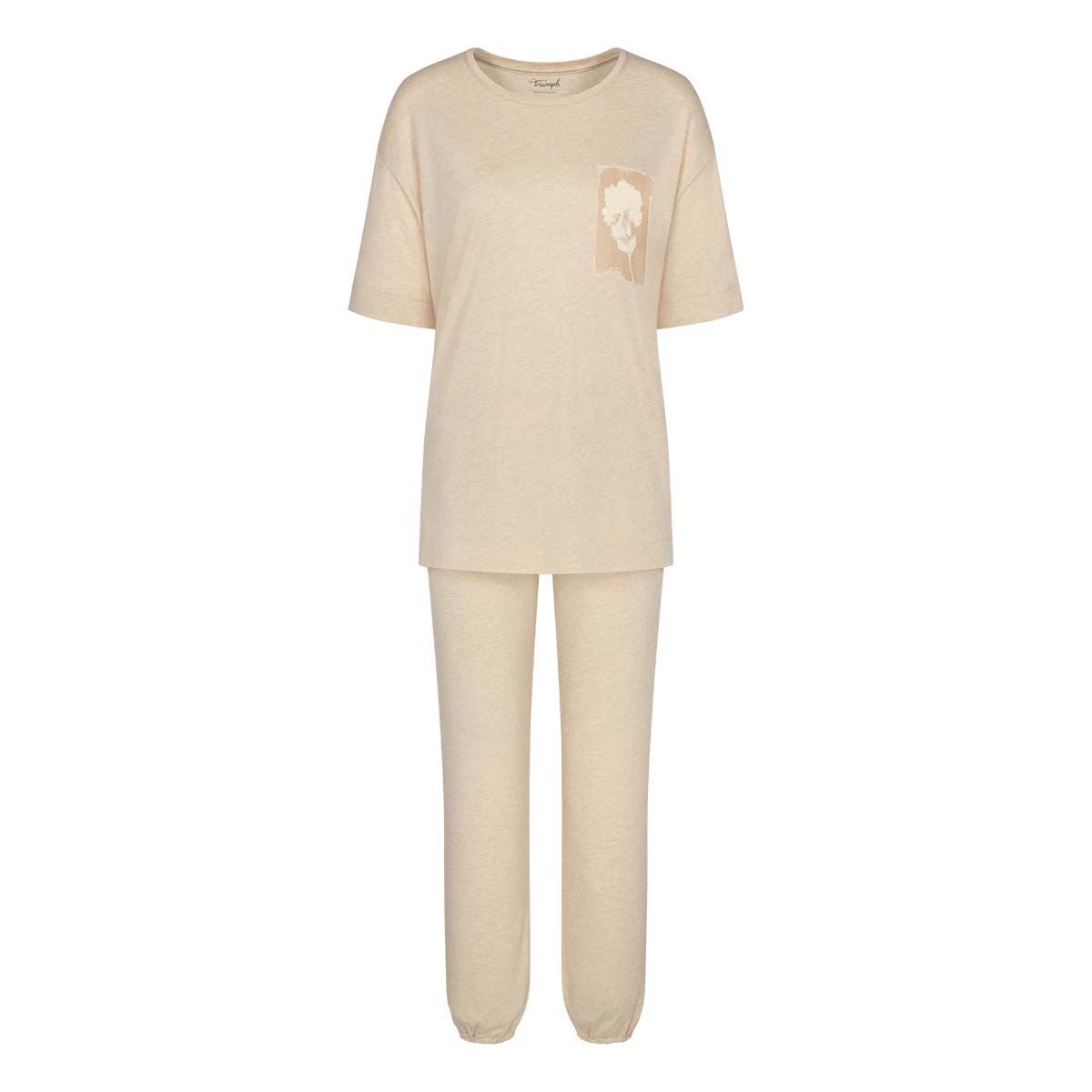Triumph Endless Comfort pyjamas, beige - 10222620 - M001 - Skin