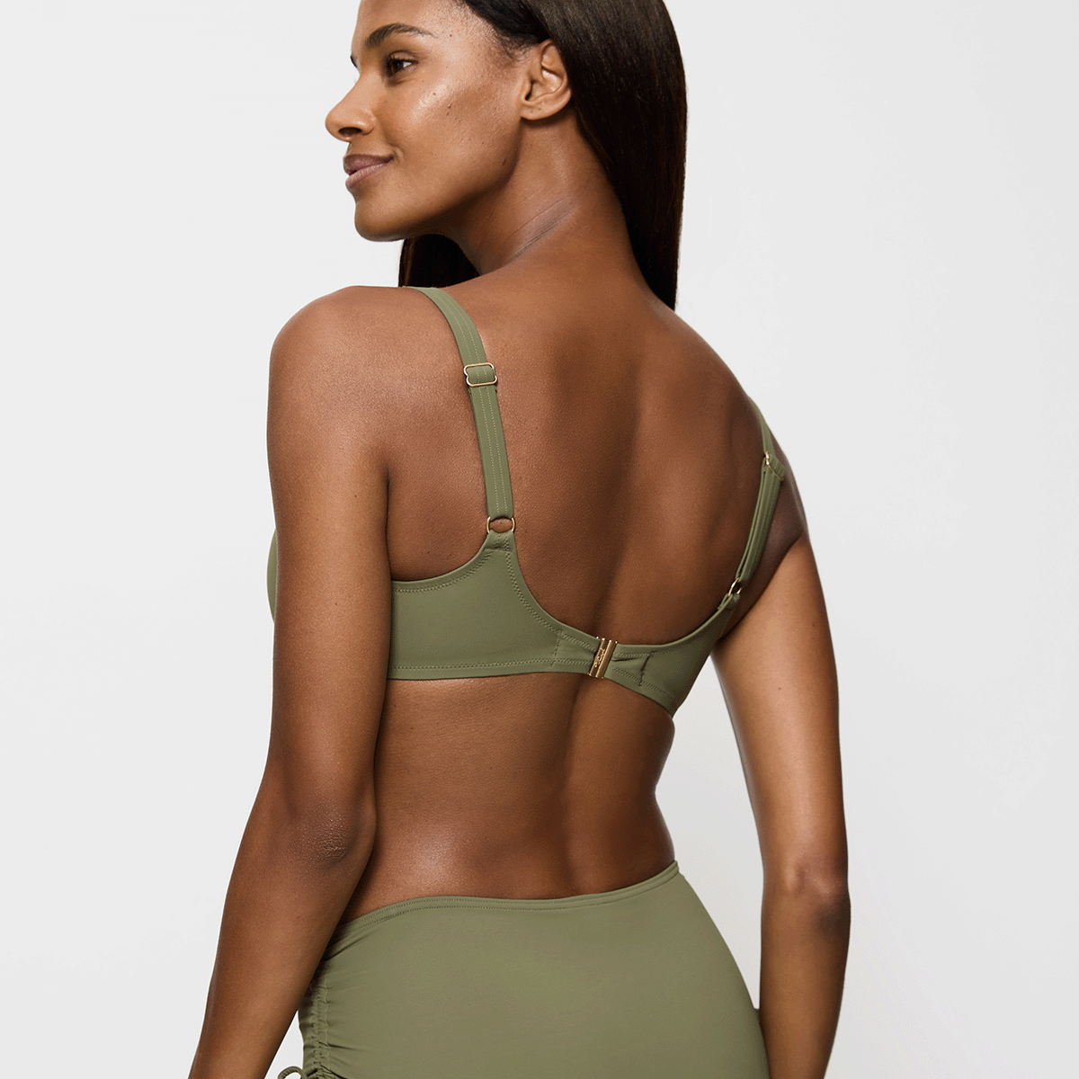 Triumph Summer Twist WP bikini top med bøjle, grøn - 10222675 - 00MM - Sage Green