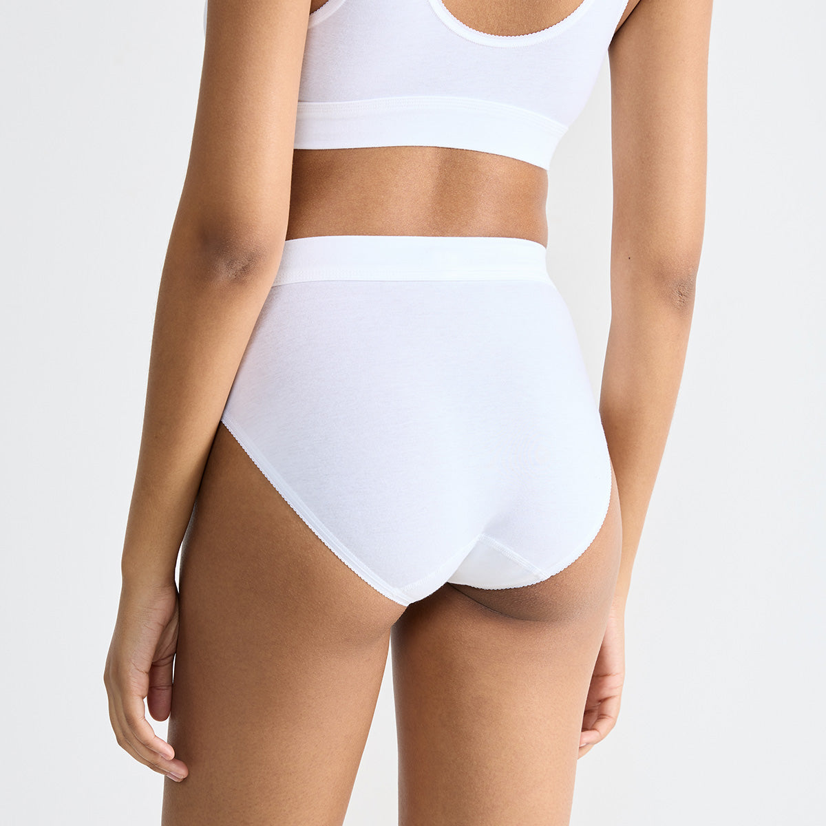 Sloggi Double Comfort tai trusse, hvid - 10222804 - 0003 - White