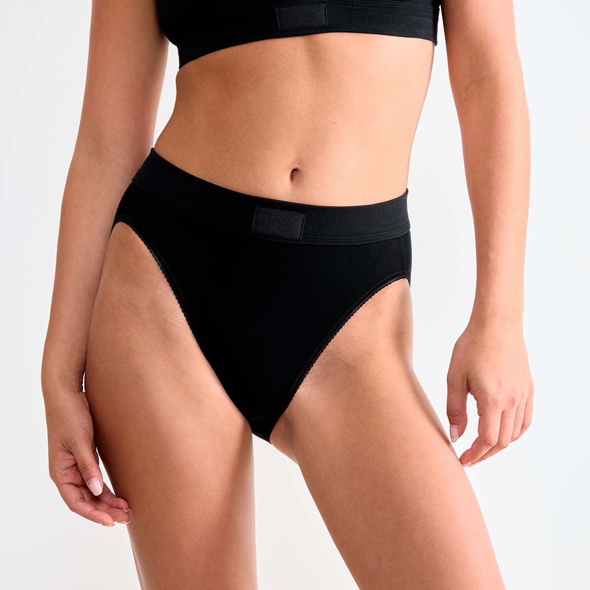 Sloggi Double Comfort 2-Pack tai trusse, sort - 10222795 - 0004 - Black