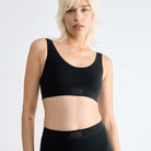 Sloggi Double Comfort H BH top, sort - 10146350 - 0004 - Black