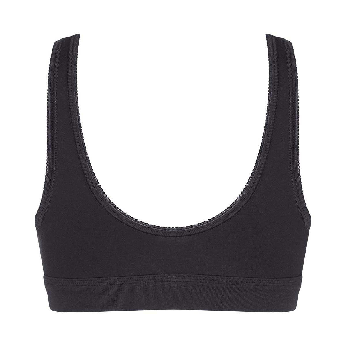 Sloggi Double Comfort BH top, sort - 10222797 - 0004 - Black