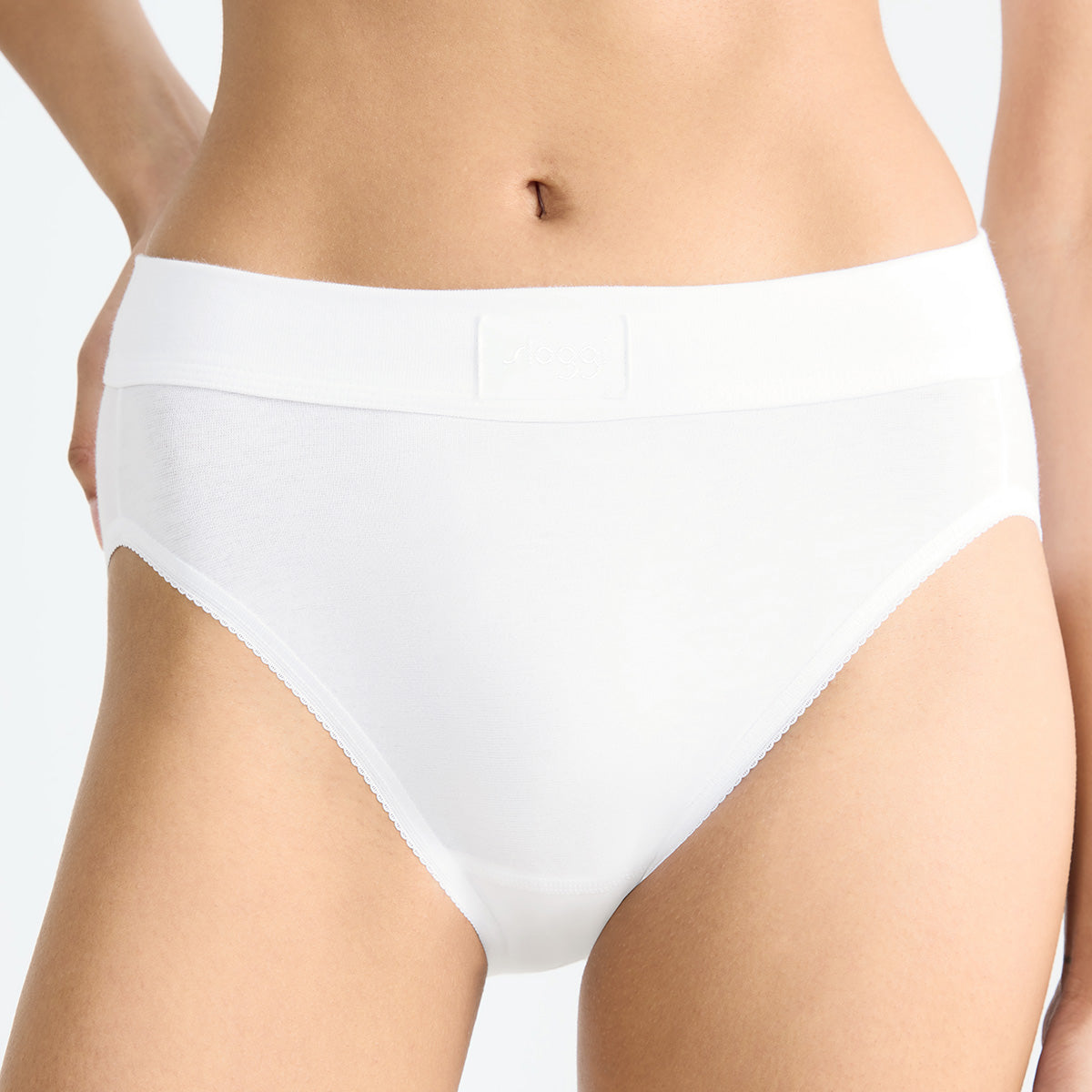 Sloggi Double Comfort tai trusse, hvid - 10222804 - 0003 - White