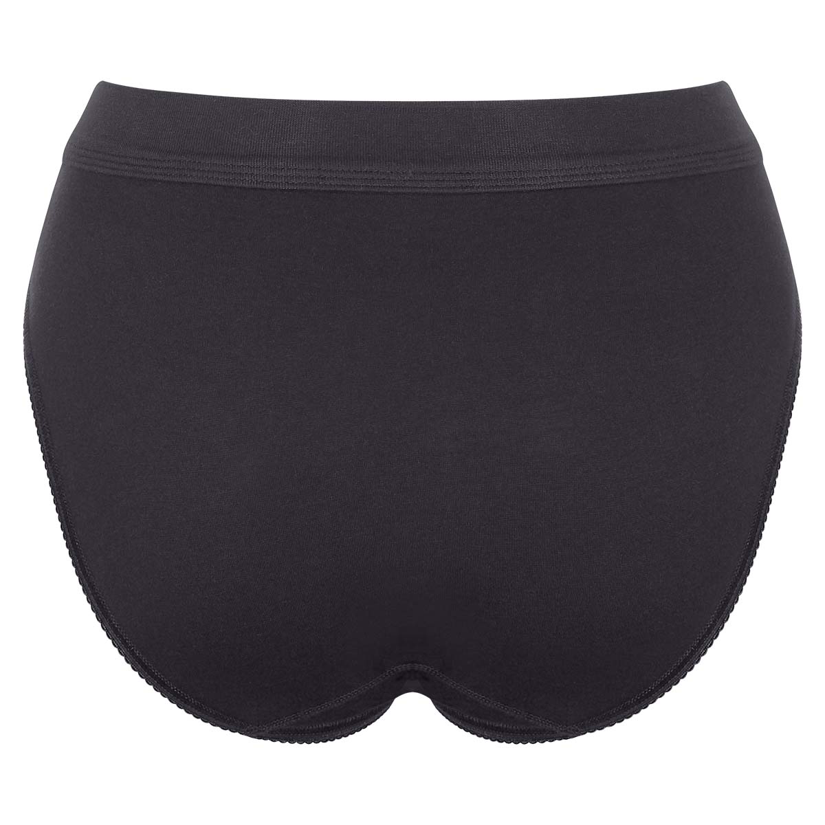 Sloggi Double Comfort 2-Pack tai trusse, sort - 10222795 - 0004 - Black