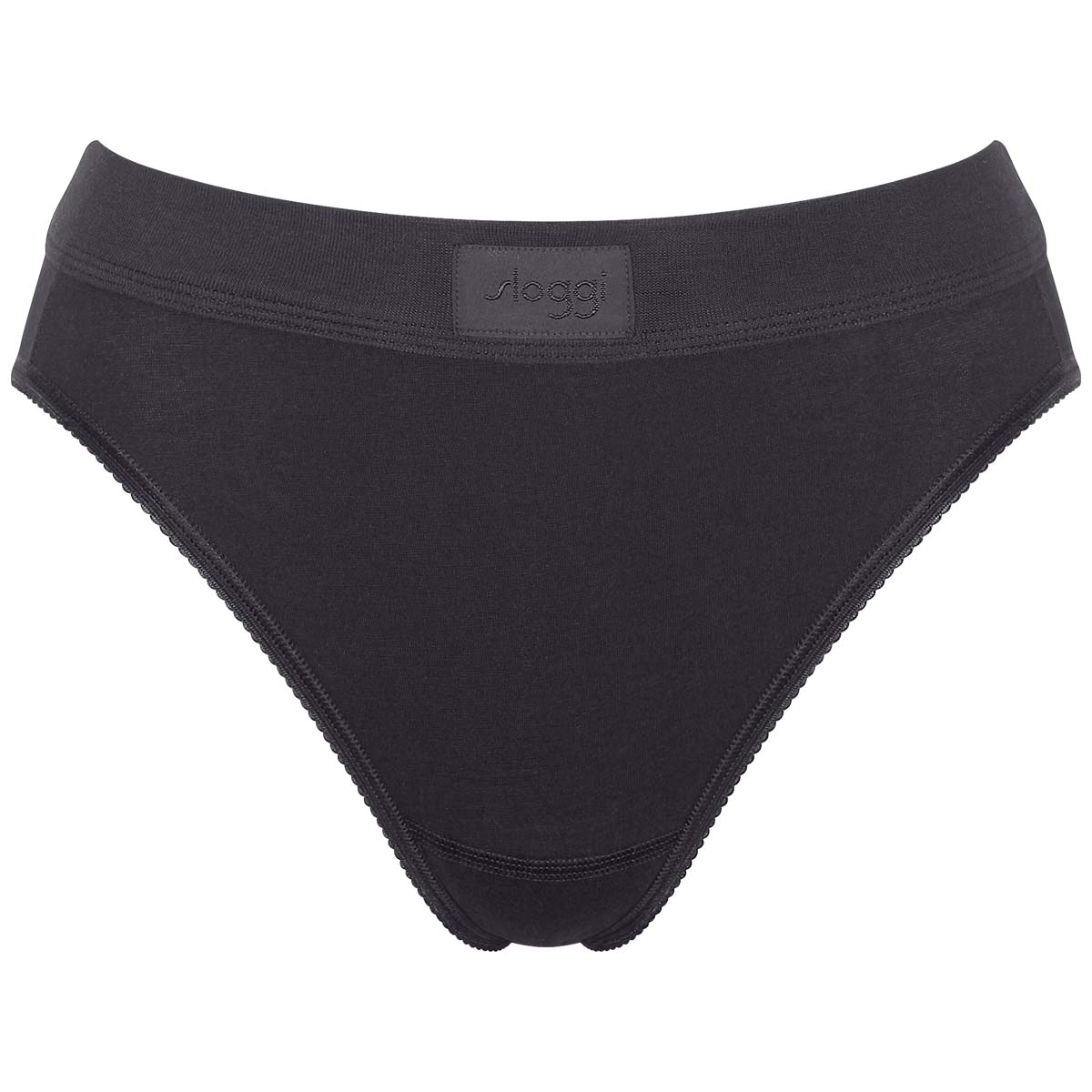 Sloggi Double Comfort 2-Pack tai trusse, sort - 10222795 - 0004 - Black