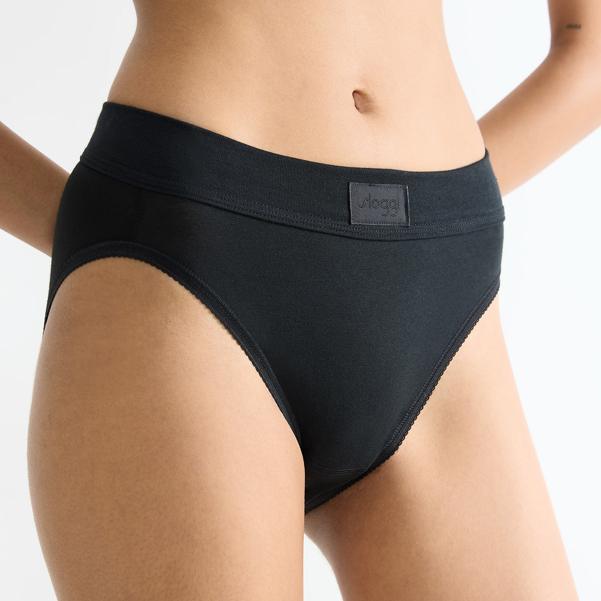 Sloggi Double Comfort tai trusse, sort - 10222804 - 0004 - Black