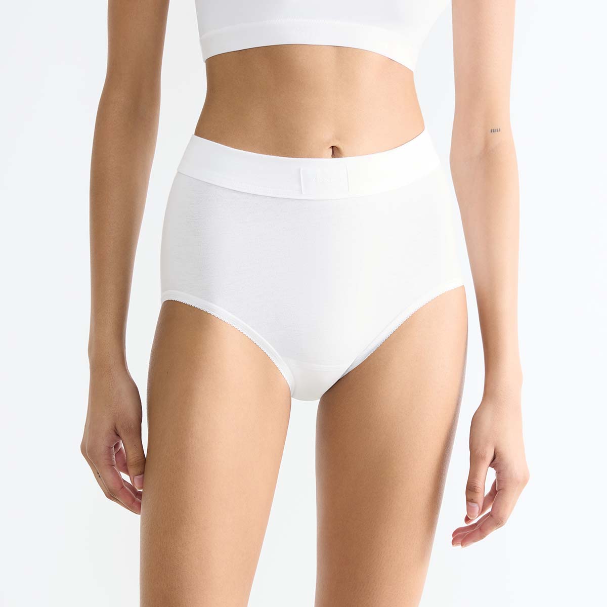 Sloggi Double Comfort maxi trusse, hvid - 10222805 - 0003 - White