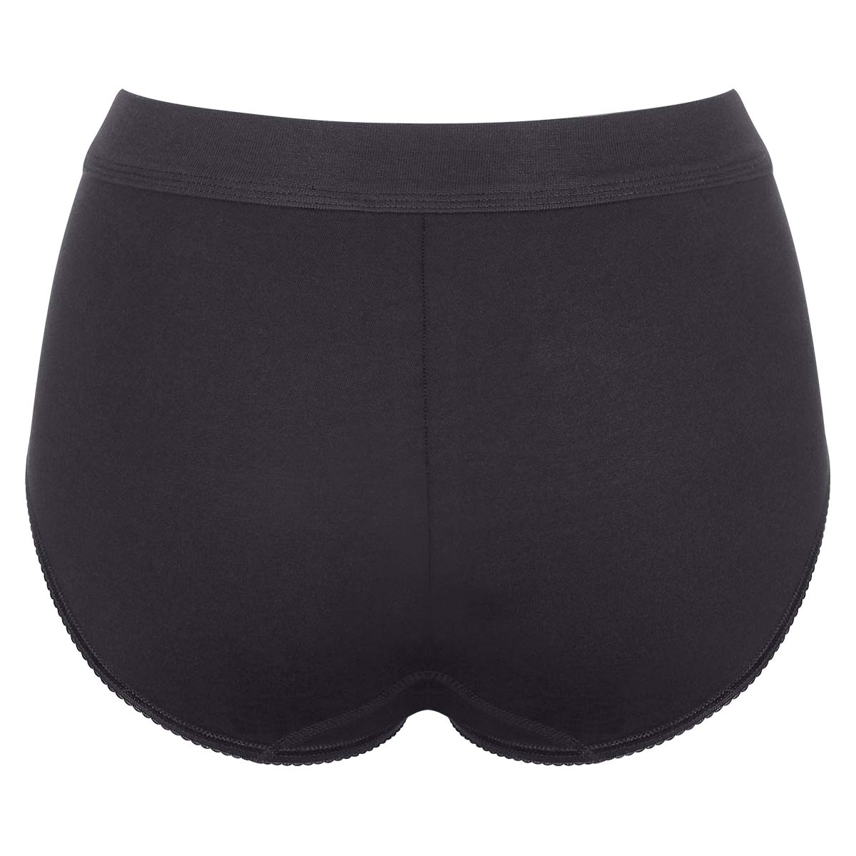 Sloggi Double Comfort 2-Pack maxi trusse, sort - 10222796 - 0004 - Black
