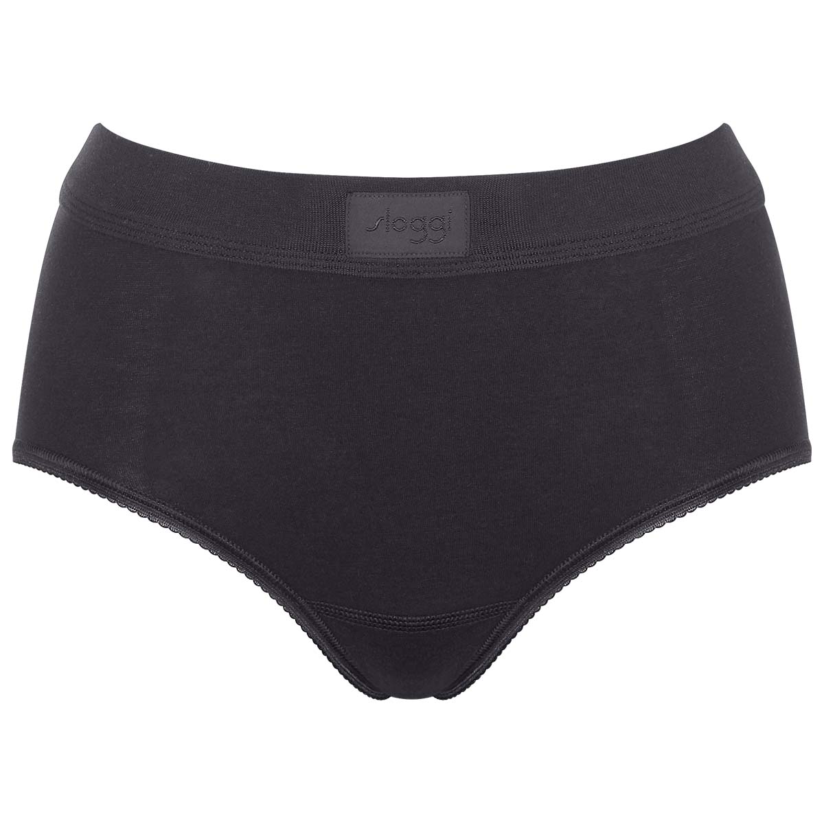 Sloggi Double Comfort 2-Pack maxi trusse, sort - 10222796 - 0004 - Black