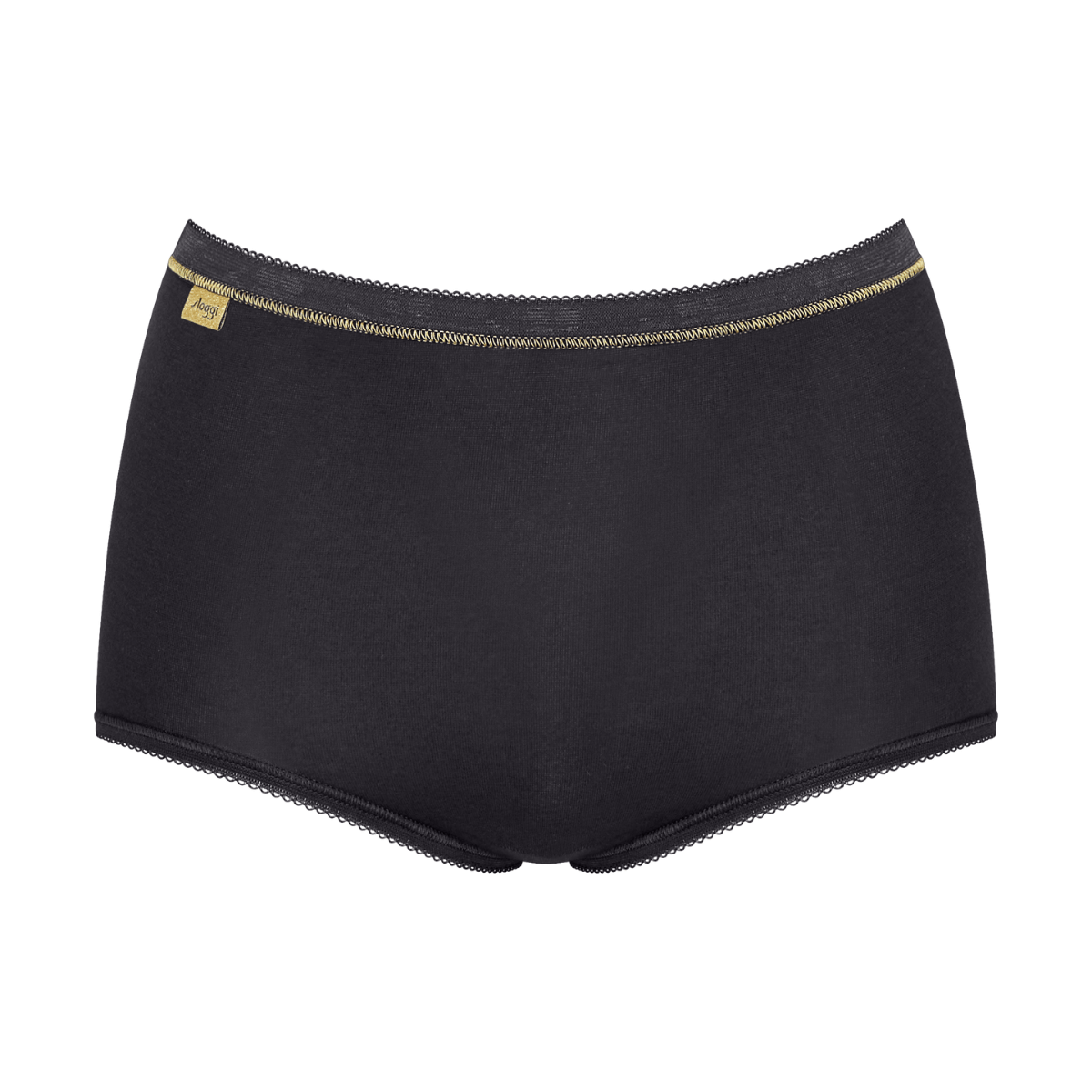 Sloggi Basic Gold H C3P 3-Pack maxi trusse, sort - 10224695 - 0004 - Black