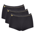 Sloggi Basic Gold H C3P 3-Pack maxi trusse, sort - 10224695 - 0004 - Black
